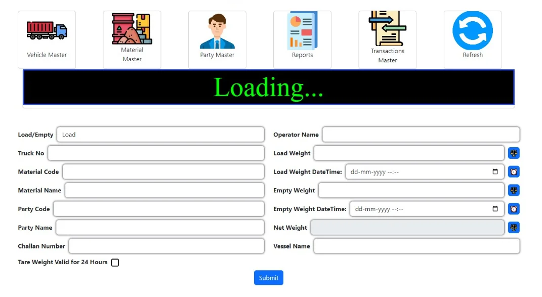 Weighbridge Management System